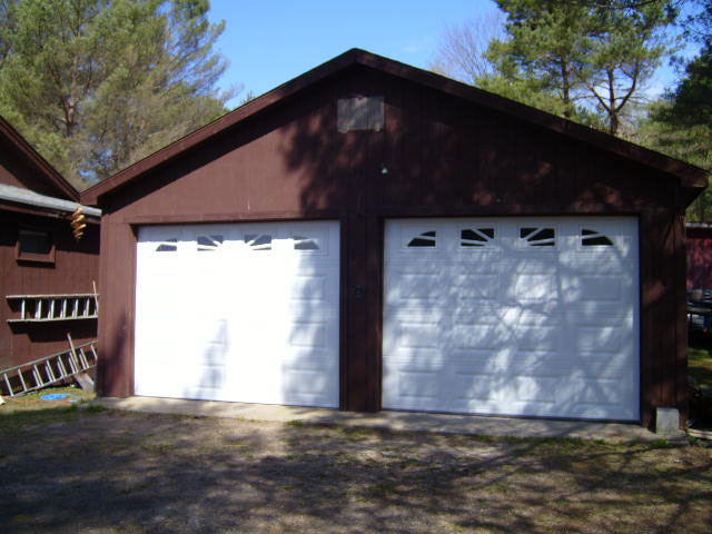 Brown Roof Garage