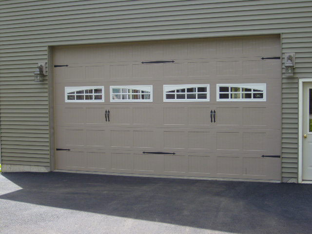 A Wide Garage Door